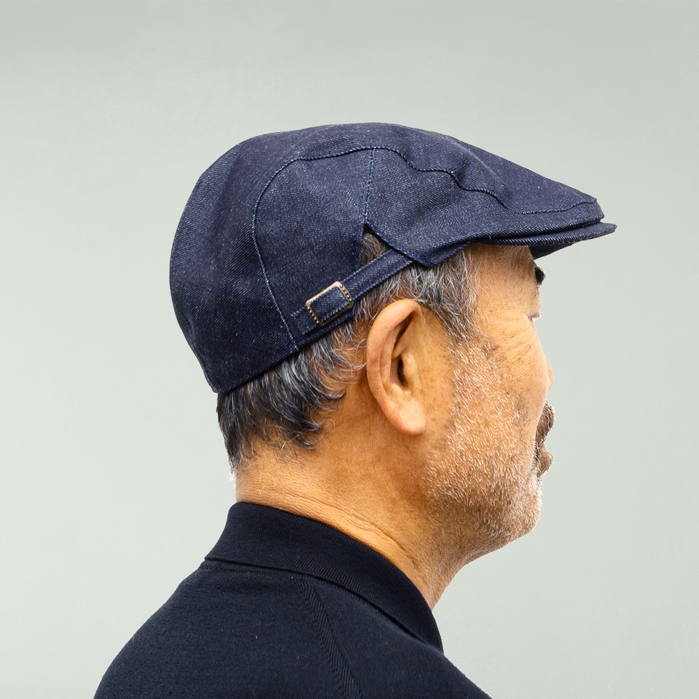 楽天市場】帽子 ハンチング メンズ シニア 男性 日本製 岡山デニム new 