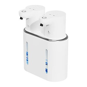 【先行予約特典:今だけ50%OFF】ソープディスペンサー 自動 泡 液体 食器洗剤対応 オートディスペンサー ハンドソープディスペンサー Type-C充電式 4段階調節 詰め替え 容器 2WAY置き 壁掛け可