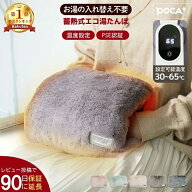 【クーポンで★MAX30%OFF】 1位連冠 蓄熱式湯たんぽ 充電式 コードレス カバー付き 急速蓄熱 30〜65℃温…