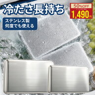 【夏応援★クーポンで52%OFF】【2026夏新作】ステンレス保冷剤 長時間保冷 強力冷却 小型 アイスパック …