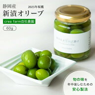 【最大1,000円オフクーポンあり】《2025年収穫》静岡産 オリーブ漬け 60g 国産 手摘み ピクルス オヒブラ…