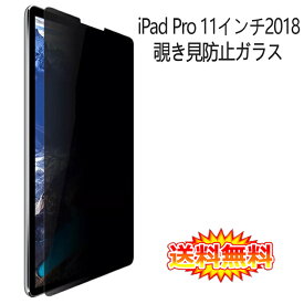 【送料無料 メール便発送】 iPad Pro 11インチ 2018 2021 覗き見防止 液晶保護ガラスフィルム 縦向タイプ 【0.33mm 2.5D iPad Pro11 A2013 A1934 A1979 保護フィルム ガラス 液晶保護シート 強化ガラス プライバシーガードナ ケース iPadPro11用】