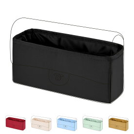 DGAZ Chanel シャネル マトラッセ Matelasse バッグインバッグ インナーバッグ バッグピロー 高級シルク サテン トートバッグ用 ブランドバッグ保護 収納 整理整頓 ギフト 贈り物 自立 形崩れない baginbag バッグオーガナイザー マトラッセ17/スクエア型/20/23/25/30/33