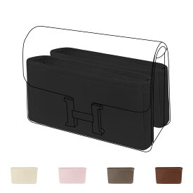 DGAZ Hermes ヘルメス コンスタンス Constance バッグインバッグ インナーバッグ バッグピロー 高級シルク サテン トートバッグ用 ブランドバッグ保護 収納 整理整頓 形崩れない baginbag コンスタンスmini18/19 / mini23/24 new