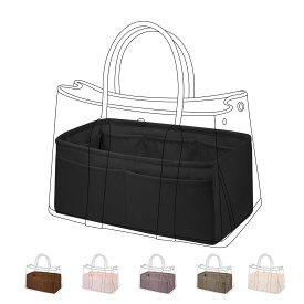 DGAZ Hermes ヘルメス ガーデン・パーティ Garden Party バッグインバッグ インナーバッグ バッグピロー 高級シルク サテン トートバッグ用 ブランドバッグ保護 整理整頓 形崩れない baginbag ガーデン・パーティ26/30/36/45/49