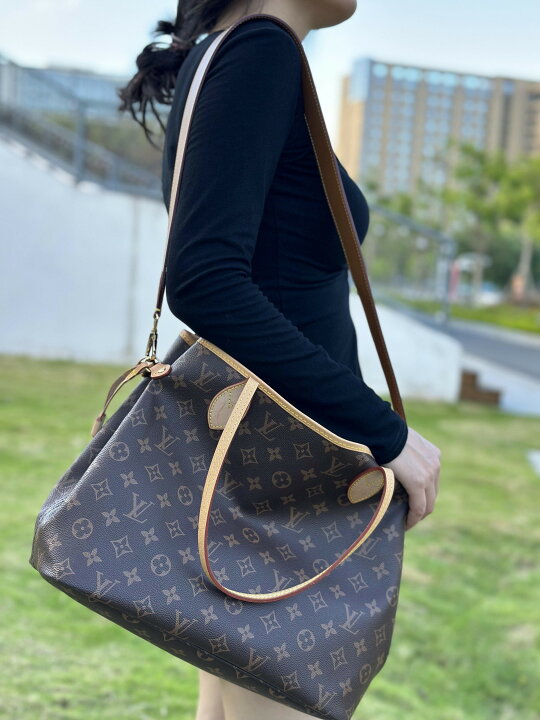 楽天市場】DGAZ LOUIS VUITTON ルイ ヴィトン ネヴァーフル 本革 ヌメ 