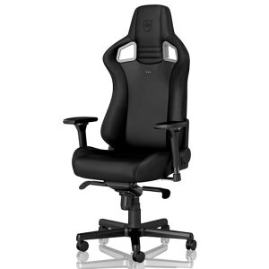 noblechairs �Q�[�~���O�`�F�A �f�X�N�`�F�A EPIC BLACK EDITION (�G�s�b�N �u���b�N�G�f�B�V����) �n�C�u���b�h PU ���U�[ �}�b�g�u���b�N NBL-PU-BLA-005