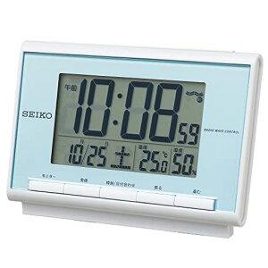 �Z�C�R�[�N���b�N(Seiko Clock) �Z�C�R�[ �N���b�N �ڊo�܂����v �d�g �f�W�^�� �J�����_�[ ���x ���x �\�� ���� �p�[�� SQ698L SEIKO