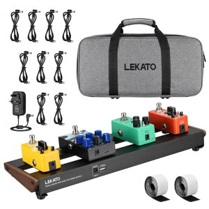 LEKATO �y�_���{�[�h �����d���t���M�^�[�y�_���{�[�h �A���~�������d���t���y�_���{�[�h 40x13x4cm/0.6kg �L�����[�o�b�O �y�_���P�[�u�� �S���t�b�N�ʃe�[�v�t��(PB-01S