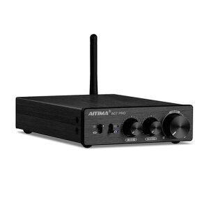 AIYIMA A07 PRO �f�X�N�g�b�v�A���v TPA3255+QCC304X+N5532*5 Bluetooth 5.2 apt-x hd 300W*2 �p���[�A���v Hifi AUDIO �f�X�N�g�b�v�A���v