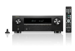 �f�m�� Denon AVR-X580BT 5.2ch AV�T���E���h���V�[�o�[ 8K Ultra HD�AHDR10+�A eARC�Ή�/�u���b�N AVR-X580BTK