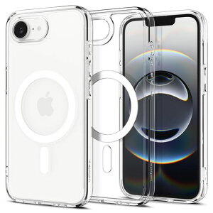 Spigen�y�n��19�N�̋Z�p�́ziPhone17e/16e�P�[�XMagSafe�}�O�l�b�g���ڃN���A�����X�g���b�v�z�[���ČRMIL�K�i�E���g���E�n�C�u���b�h�E�}�O�t�B�b�gACS09139(�N���A�E�z���C�g)