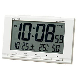 �Z�C�R�[�N���b�N(SeikoClock)�u�����v���{�̃T�C�Y:9.1x14.8x4.7cm�ڊo�܂����v�d�g�f�W�^���J�����_�[���x���x�\��SQ789W