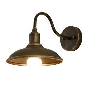 ヴィンテージ屋外IP54防水壁取り付け用燭台9.4インチアイアングースネック納屋ライトアンティークファームハウスウォールマウント外壁ランプ屋外壁照明ポーチガレージパティオ出入り…