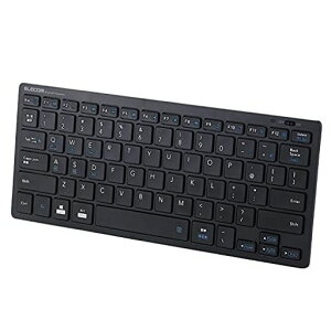 �G���R�� Bluetooth �}���`�y�A�����O �~�j�L�[�{�[�h �p���^�O���t�� �y�ʁE���^ 3�䓯���y�A�����O mac OS/iPad OS/Window OS�Ή� �u���b�N TK-FBP102BK/EC