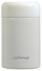 パール金属水筒マグボトル200mlオフホワイトシームレスふたとパッキン一体型カフェマグHC-827