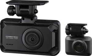 コムテックドライブレコーダーZDR065フロントカメラWQHD前後STARVIS2搭載で夜間撮影性能向上前後2カメラGPS内蔵後続車両接近お知らせ機能運転支援機能日本製3年保証常時録画衝撃録画駐車監…