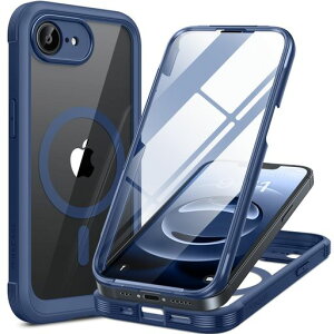 MiracaseiPhone17E/16E�P�[�XMagSafe�Ή������ӂ���17E/16E�X�}�z�P�[�X20259H�����K���X6.1�C���`�t���J�o�[360°�S�g�ی샏�C�����X�[�d�Ή��_�[�N�u���[