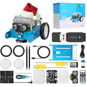Makeblock mBot ���{�b�g �q�ǂ��d���������� Bluetooth�h���O���t�� STEM����L�b�g STEM�v���W�F�N�g �q������ �R�[�f�B���O ���{�b�g�L�b�g �w�K ����p�������� �H�w �d�q�H�w �X�N���b�` 8�� -�c