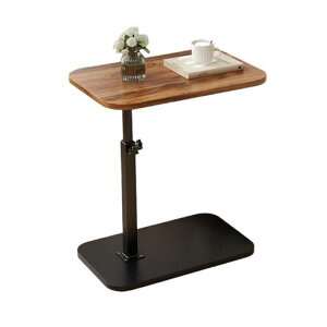 サイドテーブル昇降式ベッドサイドテーブル回転ソファーテーブル介護テーブル高さ調整耐水高温に強い安定耐荷重がいい耐久性小型省スペースC字型組立簡単小型家具家用