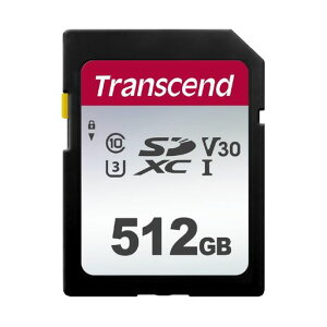 TranscendSDJ[h512GBUHS-IU3V30ΉClass10(ő]x95MB/s)TS512GSDC300S