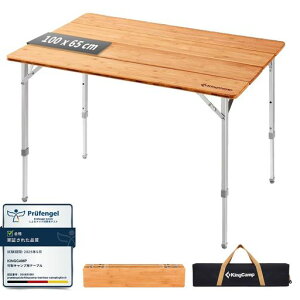 KingCampLve[u܂肽݃AEghAe[uou[ߓVRЏ@|[e[uRpNg4ܑgsvω׏d80kg[tsNjbNW[100x65x45/52/65cm