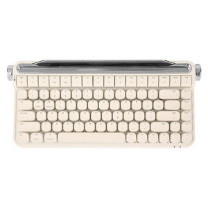 OUSEITECHxACTTO B703 �^�C�v���C�^�[�� ���J�j�J���L�[�{�[�h ���C�����X ���g�� �z�b�g�X���b�v�Ή� LED�o�b�N���C�g BT5.1 �L�� �f���A�����[�h�ڑ� �� 84�L�[�h�Փ� Android/Windows/iOS �Ή�