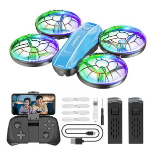 �h���[���J�����t��100g����Holyton���^�\���s�v�����LED���C�g1080P�J�����o�b�e���[3�q�������N���X�}�X�v���[���g�S�ی�v���y���K�[�h�W�F�X�`���[�B�e�O�Ք�s�����Ή����S��2.4GHz