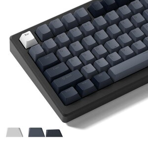 �V���C���X���[�L�[�L���b�v Womier �L�[�L���b�v 140�L�[ �_�u���V���b�g �`�F���[�v���t�@�C�� 60%/75%/100%�L�[�{�[�h�p (�O���[)