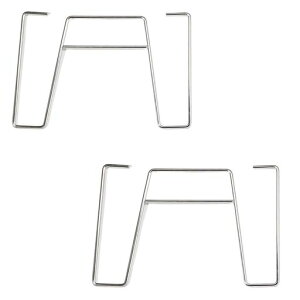 キャンピングムーン(CAMPINGMOON)フィールドメッシュラックT-230A用脚部2点ステンレスT-230A-LG