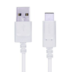 ELECOM�X�}�[�g�t�H���pUSB�P�[�u��USB(A-C)�F�ؕiType-C3.0m�z���C�gMPA-AC30NWH