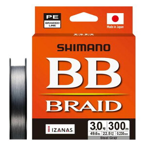 �V�}�m(SHIMANO) PE���C�� BB�u���C�h 300m LD-M74Y 3.0�� �X�e�B�[���O���[