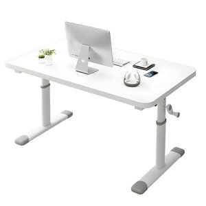 YASICA昇降式デスク高さ調節65-90cm手動昇降テーブル静音パソコンデスクテーブルリビングデスク多機能おしゃれゲーミングデスク作業机家庭学習机簡単組立在宅ワーク会議室オフィスベッ…