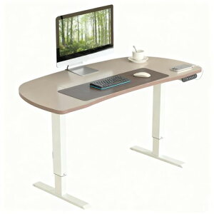 Radlove昇降式デスクゲーミングデスク電動昇降式スタンディングデスクパソコンラックPCデスクつくえ高さ調節可能高さ調節メモリー機能付き幅140CMx奥行70CM高さ69~115CM