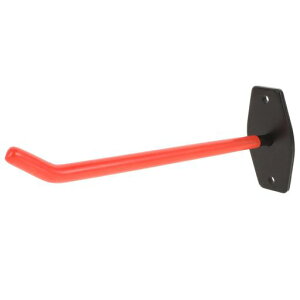 OSALADIガレージフックラダーハンガータイヤラック壁掛けオレンジ金属製自転車収納耐荷重整理車庫作業場