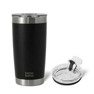 BOTTLE BOTTLE �^���u���[ 600ML �W�t�� ���Ȃ� �ۗ�ۉ� �^��f�M ������ �X�e�����X �R�[�q�[�J�b�v �y�� �g�т� �􂢂₷�� ������� �I�t�B�X �Ɨp �u���b�N