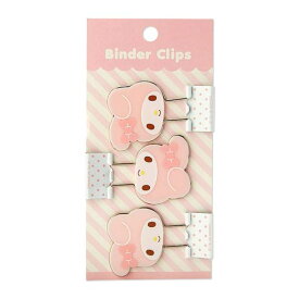 サンリオ(SANRIO)マイメロディフェイス形ダブルクリップ