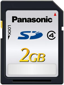 Panasonic 2GB SD�������[�J�[�h CLASS4 RP-SDL02GJ1K