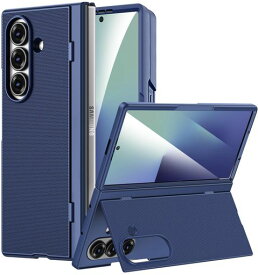 MiimallforGalaxyZFold7ケーススタンド機能フィルム一体型ワイヤレス充電対応forFold7HardCase防塵軍用規格耐衝撃スリム傷防止軽量滑り止めギャラクシーゼットフォールド7専用カバー