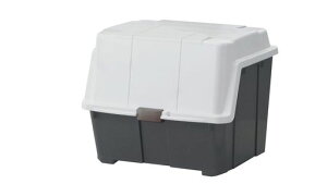 天馬(Tenma)大容量の屋外収納ボックス日本製重い物でも取り出しやすい大きく開くコンテナベランダ収納ホームボックス灯油タンクにピッタリな収納ストッカー鍵穴付きで防犯対策収納ケ…