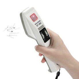 CGOLDENWALLハンディ検針器金属混入探知Hi/Low2段階の感度切り替え検知面50mmx50mm鉄製縫い針、折れ針、まち針、ピンなど探知