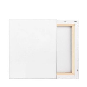 HuxnDoAj張りキャンバスF4キャンバス画材綿化繊混紡333x242mmライト木枠水彩画・油絵画など絵画ボードアーティストおもちゃ絵画工芸用品部屋飾り室内インテリアホワイト(F4-2枚)