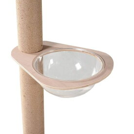 【RAKU】 新開発 キャットタワー 宇宙船 ハンモック 透明 「木登りタワー」の追加 交換用 拡張パーツ 猫ベッド 通気 猫用品