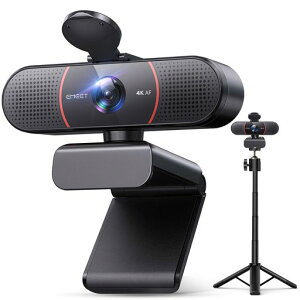 EMEET C960 4K web�J���� �O�r�t�� �E�F�u�J���� 800���掿 UHD Sony�Z���T�[ PDAF�I�[�g�[�t�H�[�J�X �����}�C�N �p�\�R���p�J���� 3�i�K�������� �������␳ PC�J���� �v���C�o�V�[�J�o�[