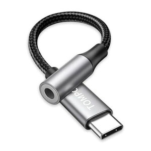 �C���z���W���b�N �^�C�vc�yHi-Fi�����zUSB-C to 3.5mm �C���z���W���b�N �ϊ��A�_�v�^�[ �n�C���]���� DAC���� 24bit/96kHz �Ή� ���ʒ���/�ʘb/���y�Ή� ���ϋv�P�[�u�� iPhone 17/16/15�AiPad