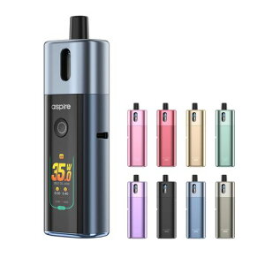 �yMTL&RDL&DTL�����zAspire Fluffi Pro Pod Kit �d�q�^�o�R �X�^�[�^�[�L�b�g �A�X�p�C�A �t���b�t�B �v�� vape �x�C�v 40W 2800mAH 1.47�h�X�N���[�� �f���A�����b�V���|�b�h�t�� �����C�^�o�R �։�