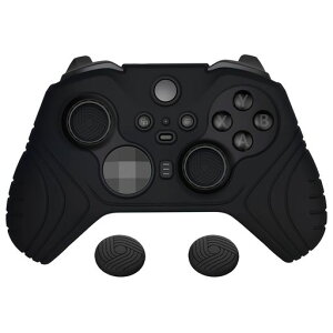 PLAYVITAL XBOX ELITE WIRELESS CONTROLLER SERIES 2 CORE�ɑΉ��p�ی�J�o�[�A�\�t�g���o�[�X�L����T���X�e�B�b�N�L���b�v�J�o�[�t���y�u���b�N�z