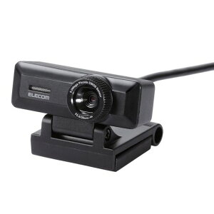 �G���R��WEB�J����UCAM-C750FBBK�}�C�N�����t��HD1080p30FPS500����f�����׃K���X�����Y�P�[�u����1.5m�u���b�N