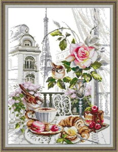 �N���X�X�e�b�`�h�J�L�b�g�t�����X�̒��H7565�}������^�C�v14CT37cmx48cm