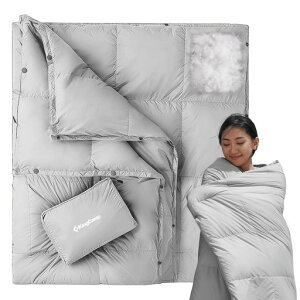�y2026�V�o��zKingCamp�_�E���u�����P�b�g�~�pFP650�ۉ��y�ʃR���p�N�g�L�����v175x135cm�u�����P�b�g�G�|���_�E���P�b�g�A���\�R���p�N�g�Ԓ��������h�Гo�R���s�O���[